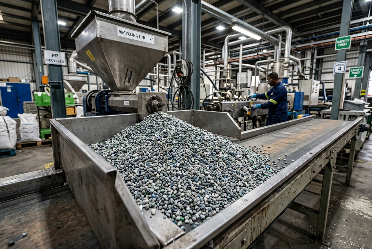 From Scrap to High-Quality Recycled Granules: The Step-by-Step Process